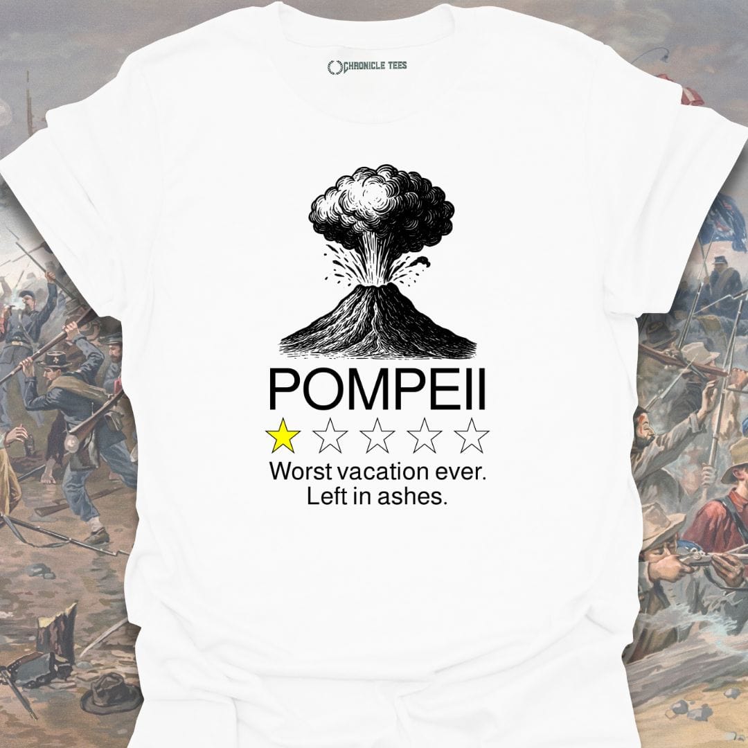Pompeii: Worst Vacation Ever T-shirt