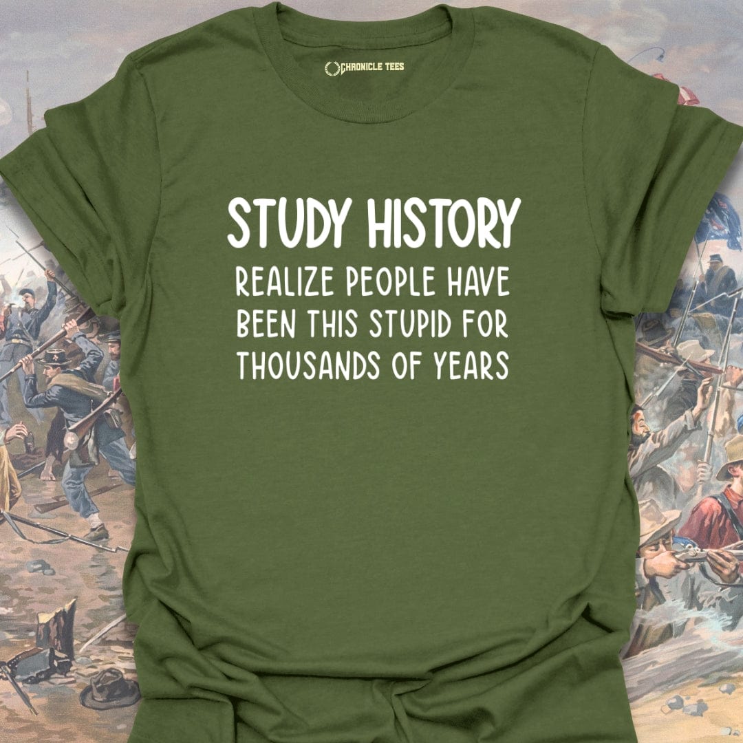 Study History T-shirt