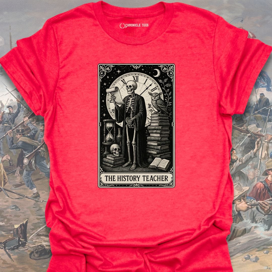 The History Teacher Tarot Card T-shirt
