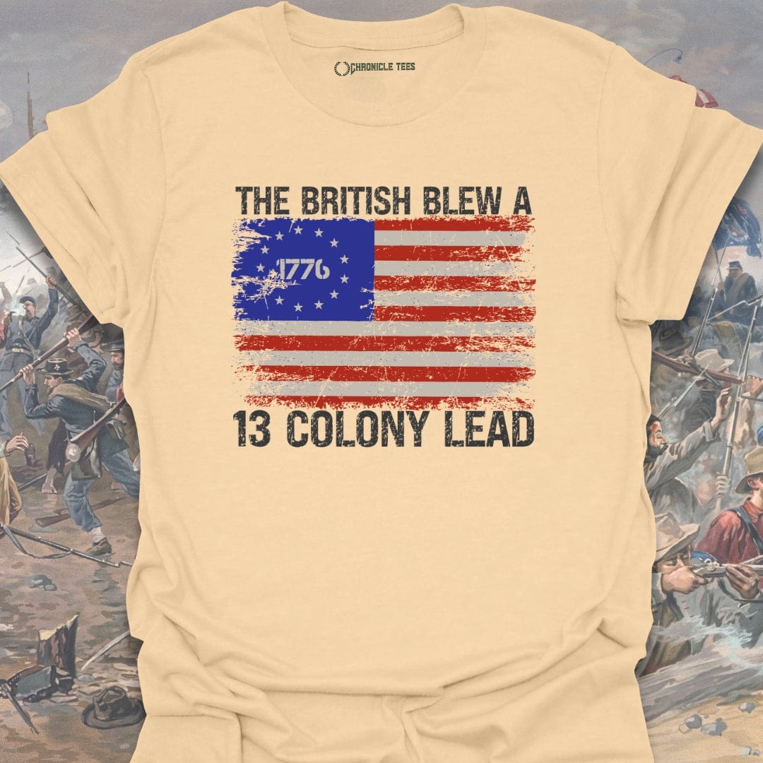 The British Blew A 13 Colony Lead T-shirt