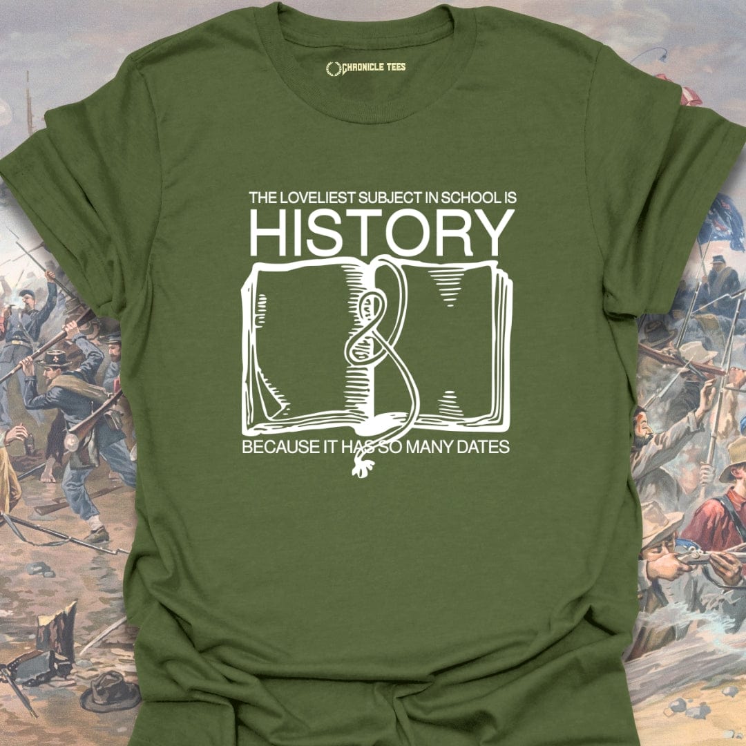 The Loveliest Subject In School T-shirt