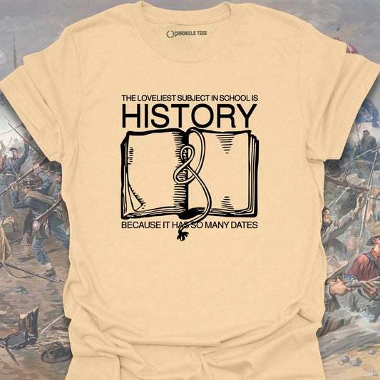 The Loveliest Subject In School T-shirt